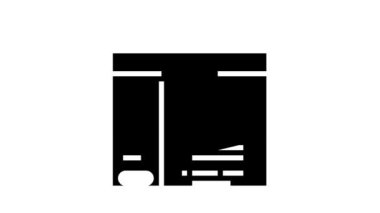 Virüs kodlama geliştirme simgesi canlandırması