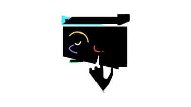 İnternet profili veya günlük abonelik rengi canlandırması