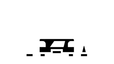 Kırık araba sembolü canlandırması