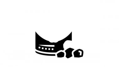 Köpek sembolü animasyonu için konserve yiyecekler