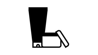 Göğüs ucu kremi ve meme ucu çizgisi canlandırması için krem