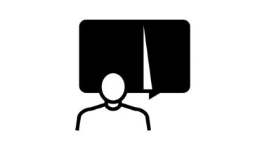 bilgi uzmanı satır simgesi canlandırması