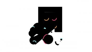 aqua bombaları renk simgesi canlandırması