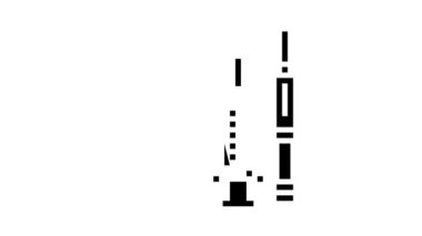 İlaçlar ve hazırlıklar simge canlandırması
