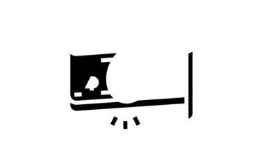 para dolar glyph simge animasyonu
