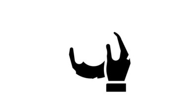 Yatırımcı para simgesi canlandırması