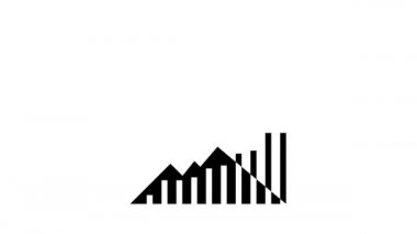 kar büyümesi simgesi canlandırması