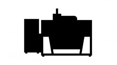 Lazer aygıtı satır simgesi canlandırması