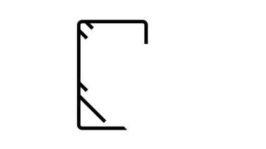 Bronz ayna çizgisi simgesi canlandırması