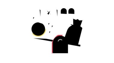 kaldıraç yardım renk simgesi canlandırması