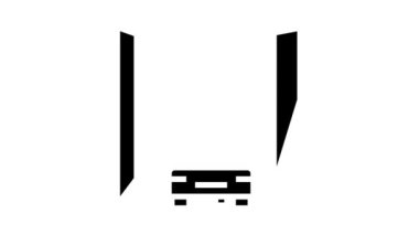 araba son varış noktası simge canlandırması