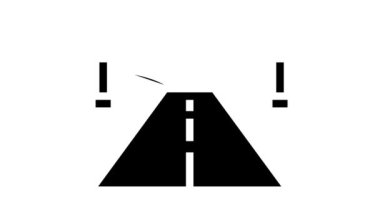 yol ve köprü simge canlandırması