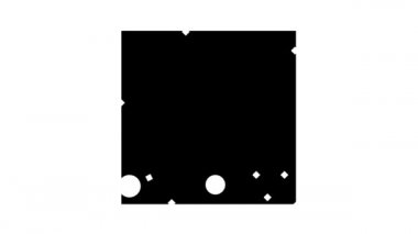 Gezegenler arasındaki kozmik yol simge animasyonu