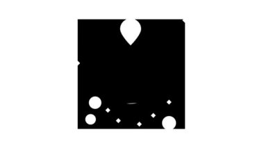 GPS simge animasyonundaki gps konumu