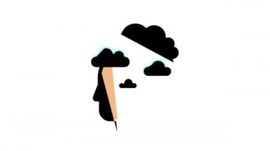 düş felsefesi renk ikonu animasyonu