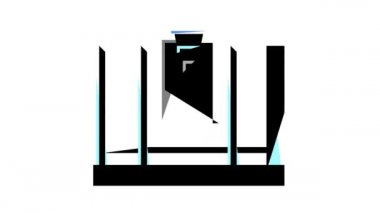 butt welding machine color icon animation