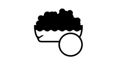 Nohut Groat çizgi simgesi canlandırması