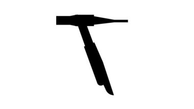 kaynak makinesi çizgi simgesi canlandırması