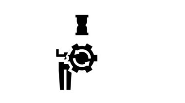 İş adamı çalışması simge canlandırmasını optimize etti
