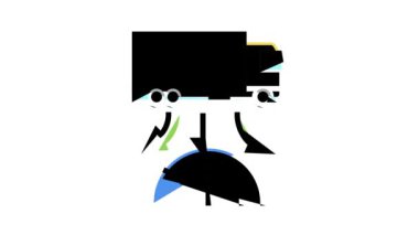 kamyon dağıtım dünyası lojistik renk canlandırması