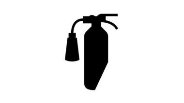 Yangın söndürme hattı simgesi canlandırması