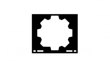 donanım çözeltisi dijital işlem simgesi canlandırması