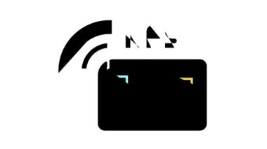 irtibatsız nfc sistem kartı renk canlandırması
