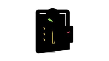 dijital teknoloji mağazası renk canlandırması