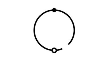 Astroloji mesleği çizgi canlandırması