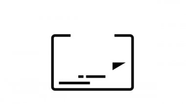 bankamatik elektronik para kartı çizgi canlandırması