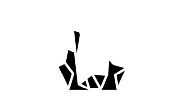 kristaller astrolojik simge canlandırması