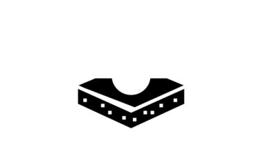 Yatırım arsası simgesi canlandırması