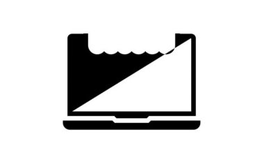 çevrimiçi dükkan simgesi canlandırması