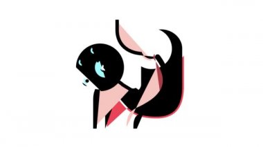 enfeksiyon bariatrik renk simgesi canlandırması