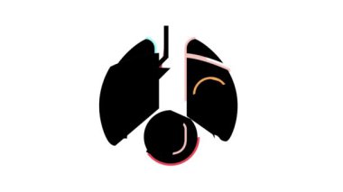 akciğer veya solunum sorunları renk canlandırması