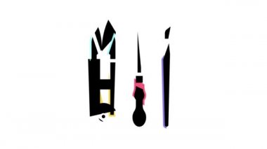 araç seti mücevher rengi canlandırması