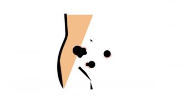 Genital dermatoloji kliniği renk canlandırması