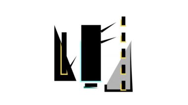 ipek iplik üretim endüstrisi makine renk canlandırması