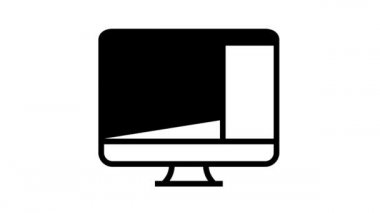 Haber mensuplarının boş zamanlarını okuma simgesi canlandırması