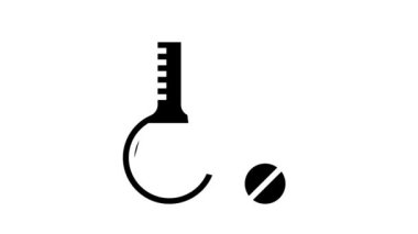 Doğal homeopati sıvı kabartma canlandırması