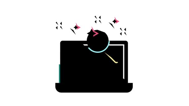 Oroscopo animazione icona a colori per il tempo libero — Video Stock