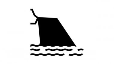 Baraj hattı simgesi canlandırması