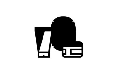 Kozmetoloji boş zaman çizgisi canlandırması