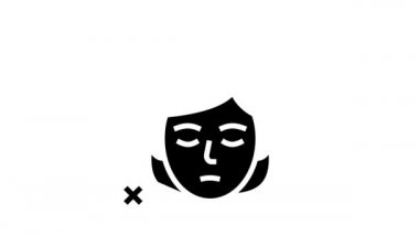 Bayılan hastalık sembolü canlandırması