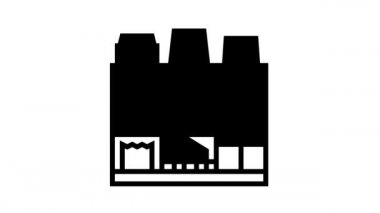 Kahve hattı simgesi canlandırması hazırlamak için self servis profesyonel makine