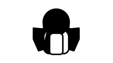 duman hattı simgesinden solunum koruması