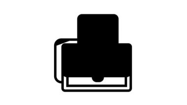 taşınabilir kardiyo aygıtı çizgi canlandırması