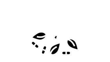 Doğal ilaçlar fizyoterapi sembolü animasyonu