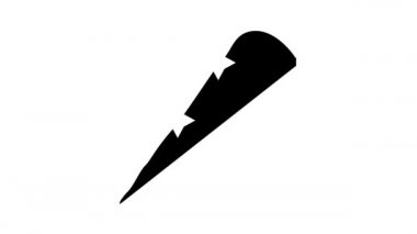 Tıraşlı bacak kadın simgesi animasyonu