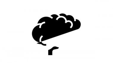 beyin ağrısı simgesi animasyonu